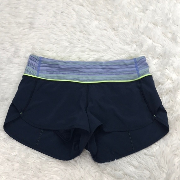 Lululemon Run: Speed Short Inkwell / Ray - Picture 1 of 7